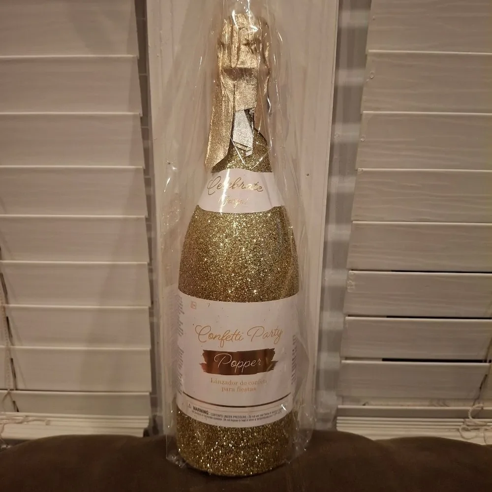 Party Confetti Party Popper Champagne Bottle